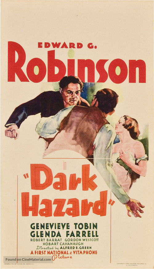 Dark Hazard - Movie Poster