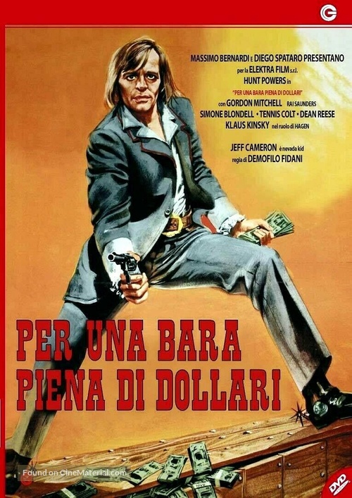 Per una bara piena di dollari - Italian DVD movie cover