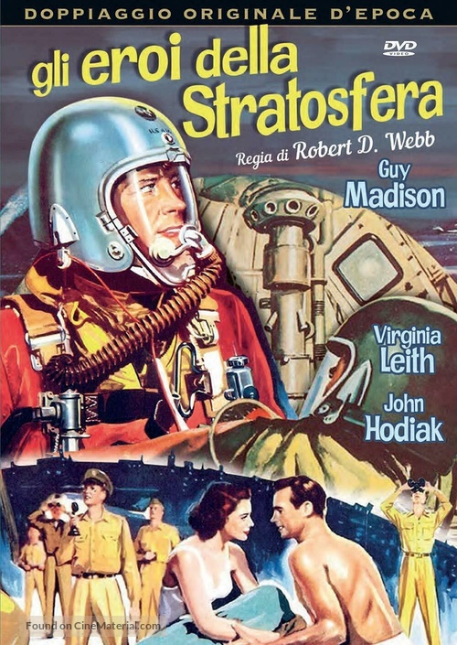 On the Threshold of Space - Italian DVD movie cover
