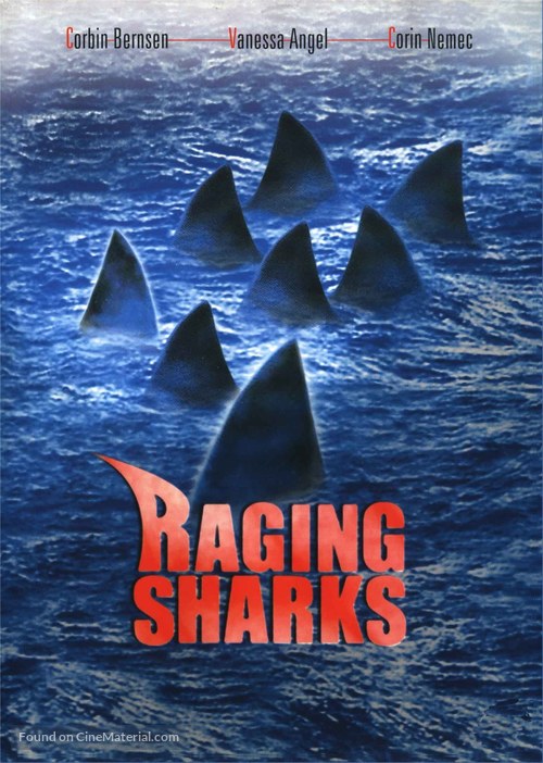 Raging Sharks - DVD movie cover