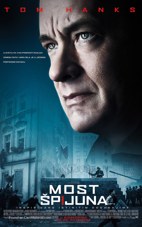 Bridge of Spies - Serbian Movie Poster