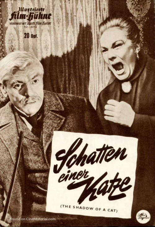 Shadow of the Cat - German poster