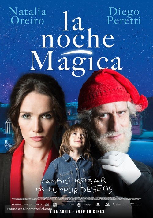 La noche m&aacute;gica - Argentinian Movie Poster