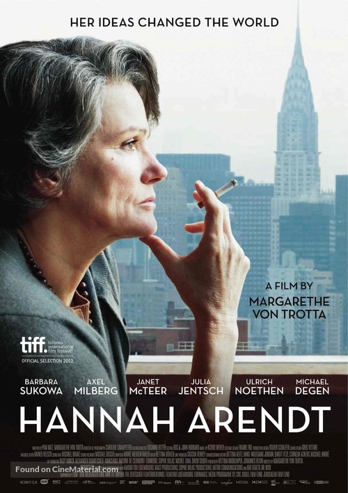 Hannah Arendt - Luxembourg Movie Poster