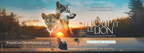 Le loup et le lion - French poster