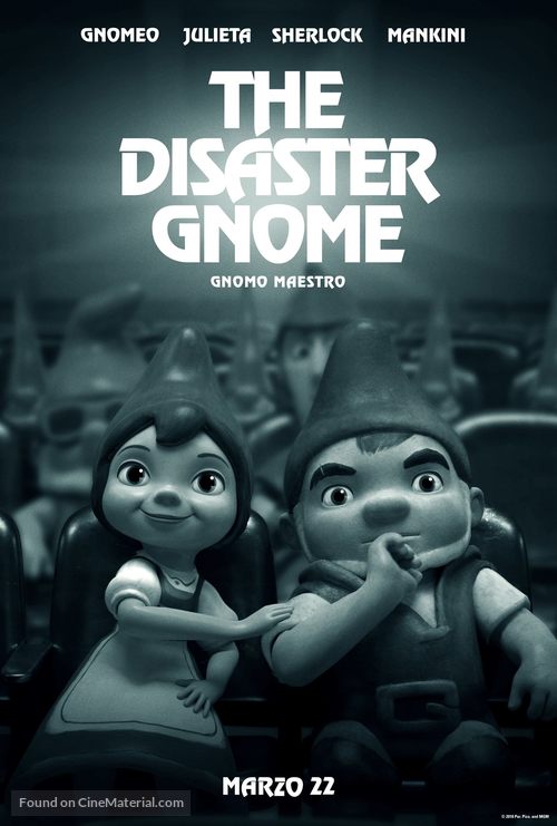 Sherlock Gnomes - Argentinian Movie Poster