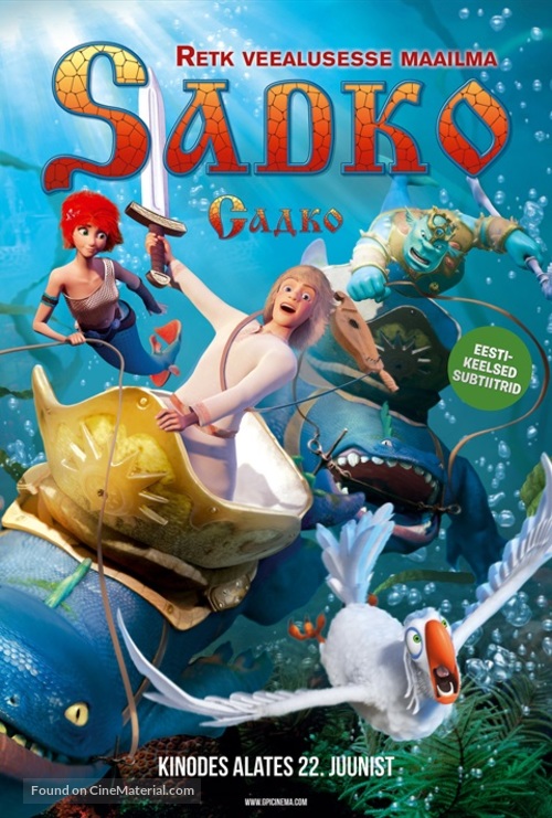 Sadko - Estonian Movie Poster