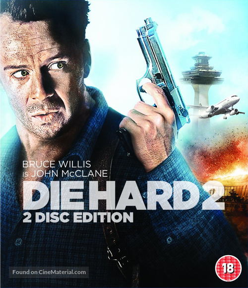 Die Hard 2 - British Blu-Ray movie cover