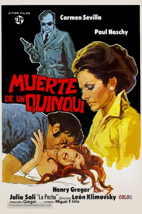 Muerte de un quinqui - Spanish Movie Poster