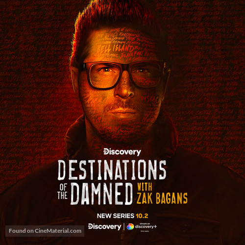 &quot;Destinations of the Damned with Zak Bagans&quot; - Movie Poster