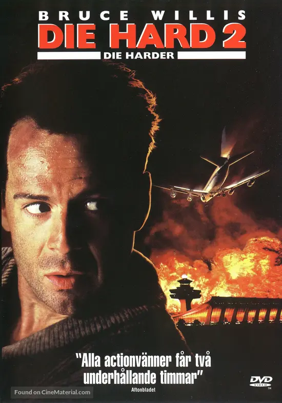 Die Hard 2 - Swedish Movie Cover