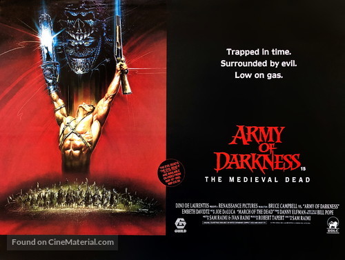 Army of Darkness - British Movie Poster