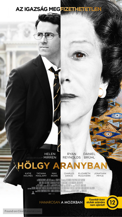 Woman in Gold - Hungarian Movie Poster