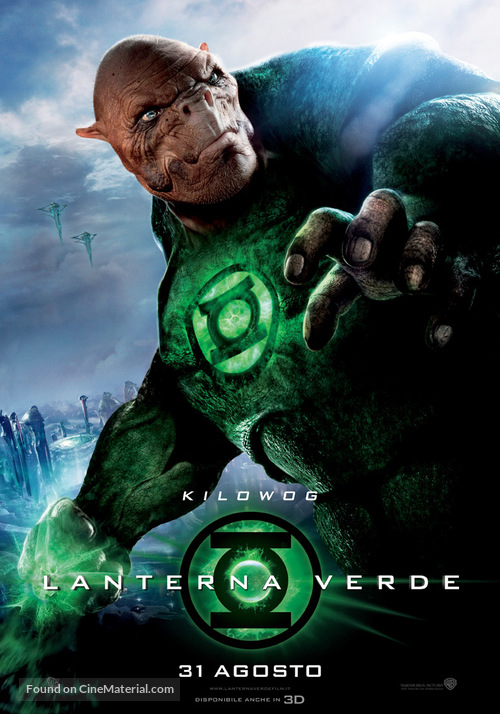 Green Lantern - Italian Movie Poster