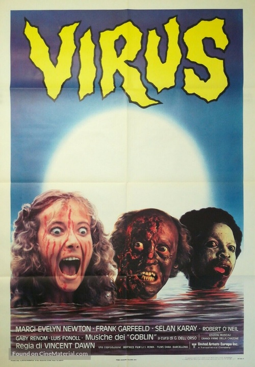 Virus - Italian Movie Poster