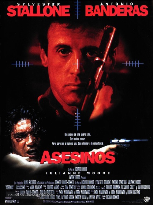 Assassins - Spanish Movie Poster