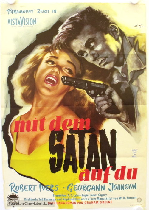 Short Cut to Hell - German Movie Poster