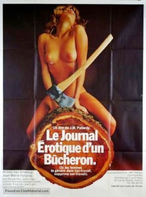 Le journal &eacute;rotique d&#039;un b&ucirc;cheron - French Movie Poster