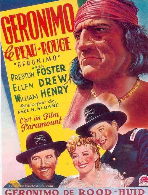 Geronimo - Belgian Movie Poster