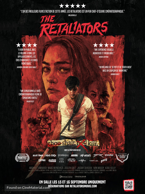 The Retaliators - French Movie Poster