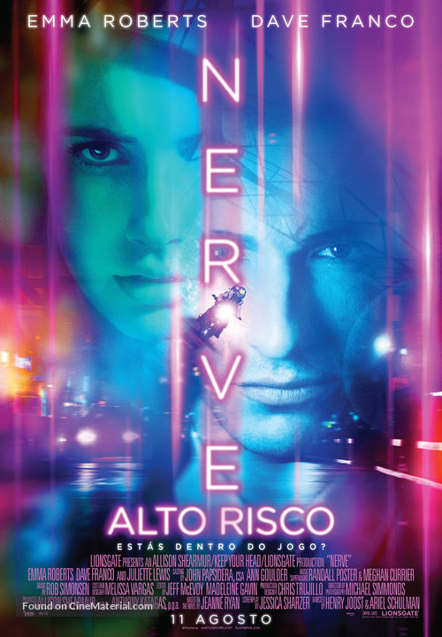 Nerve - Portuguese Movie Poster