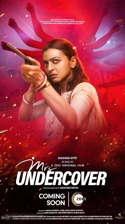 Mrs Undercover - Indian Movie Poster