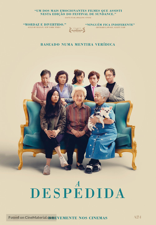 The Farewell - Portuguese Movie Poster