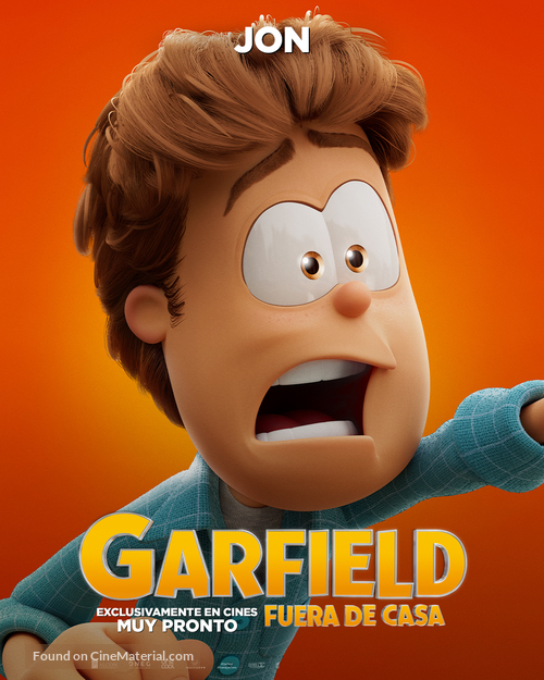 The Garfield Movie - Mexican Movie Poster