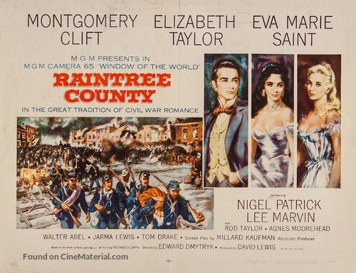 Raintree County - Movie Poster