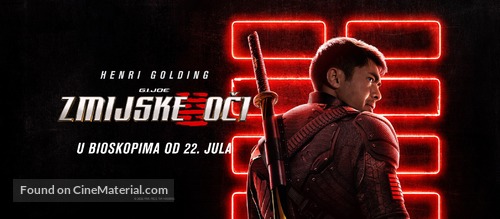 Snake Eyes: G.I. Joe Origins - Serbian Movie Poster