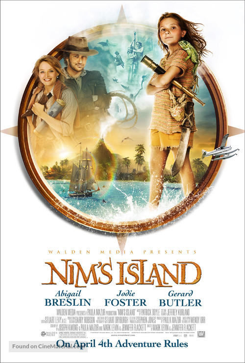Nim&#039;s Island - Theatrical movie poster