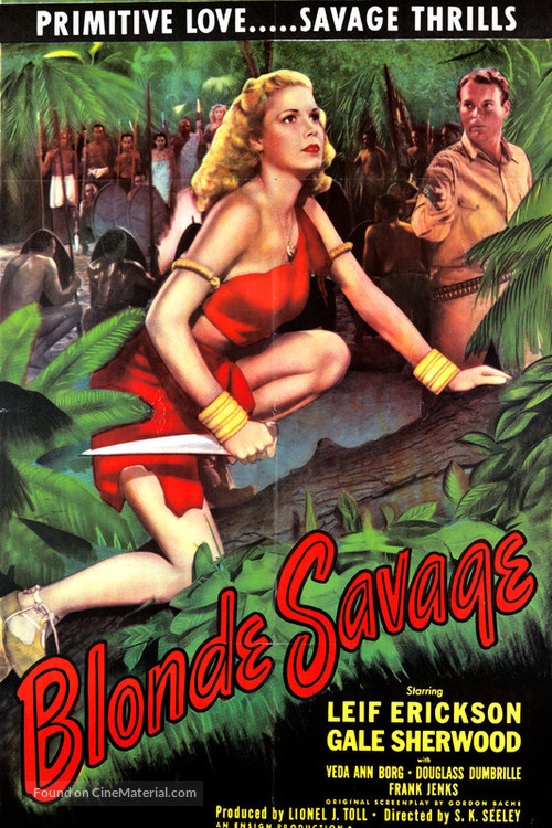 Blonde Savage - Movie Poster
