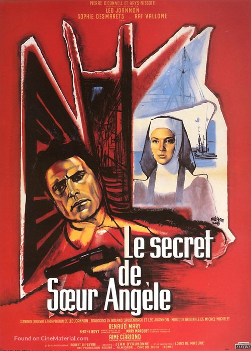 Le secret de soeur Ang&egrave;le - French Movie Poster