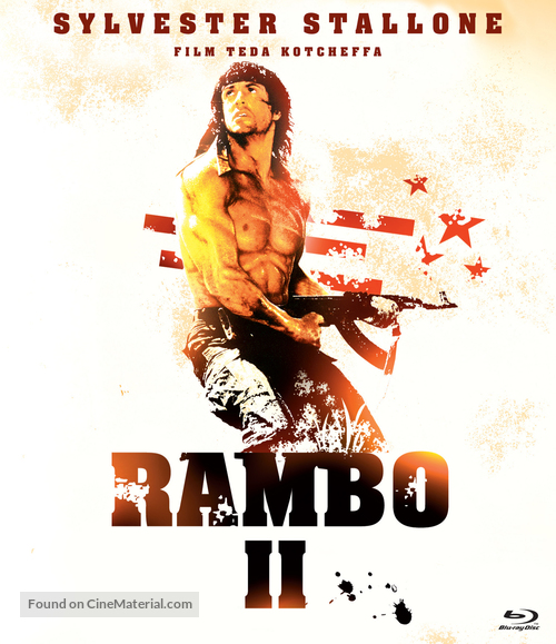 Rambo: First Blood Part II - Czech Movie Cover