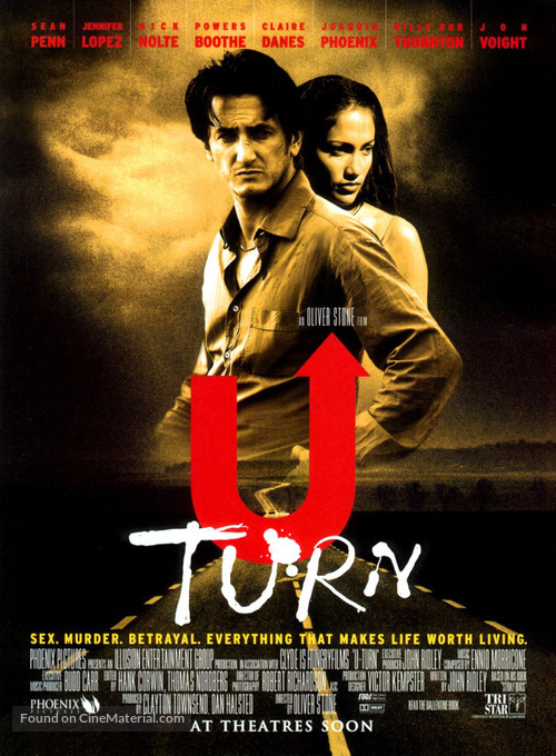U Turn - Advance movie poster