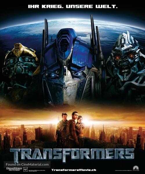 Transformers - Swiss poster