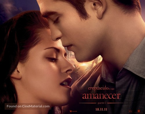 The Twilight Saga: Breaking Dawn - Part 1 - Mexican Movie Poster