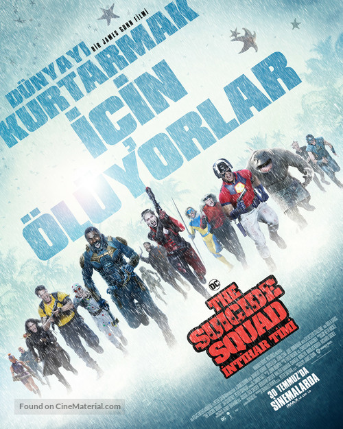 The Suicide Squad - Turkish Movie Poster