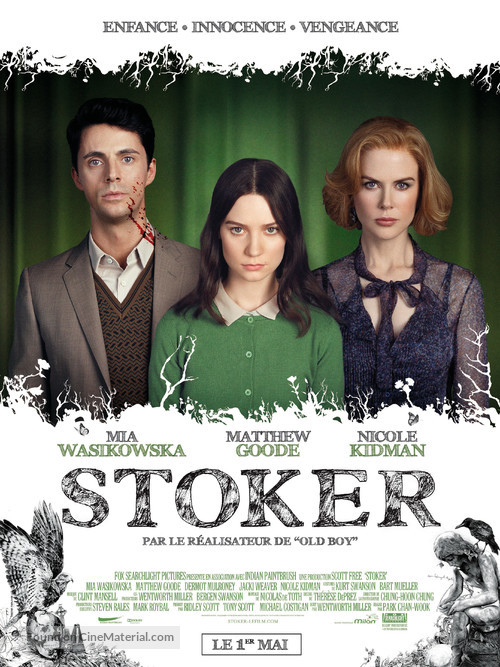 Stoker - French Movie Poster