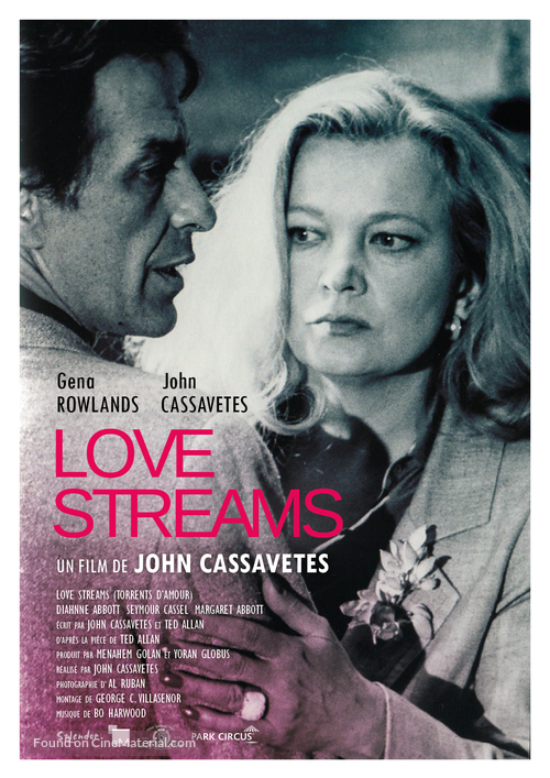 Love Streams - French Re-release movie poster