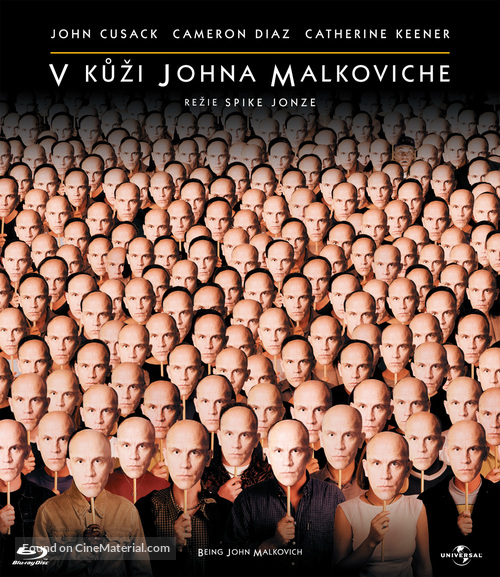 Being John Malkovich - Czech Blu-Ray movie cover