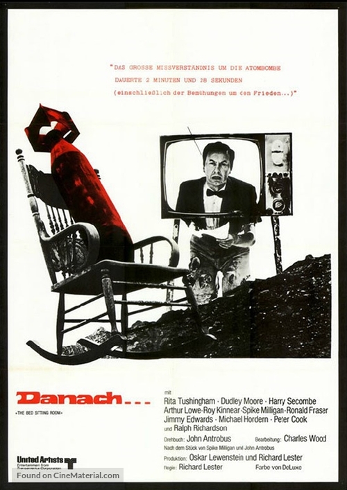 The Bed Sitting Room - German Movie Poster