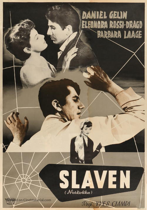 L&#039;esclave - Swedish Movie Poster