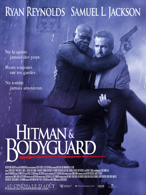 The Hitman&#039;s Bodyguard - French Movie Poster