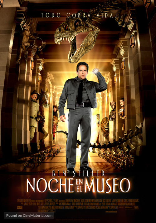 Night at the Museum - Spanish Movie Poster