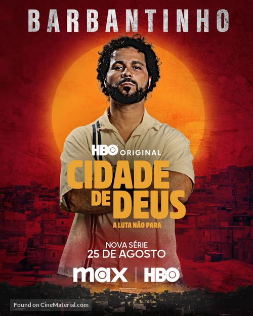 &quot;Cidade de Deus: A Luta N&atilde;o Para&quot; - Brazilian Movie Poster