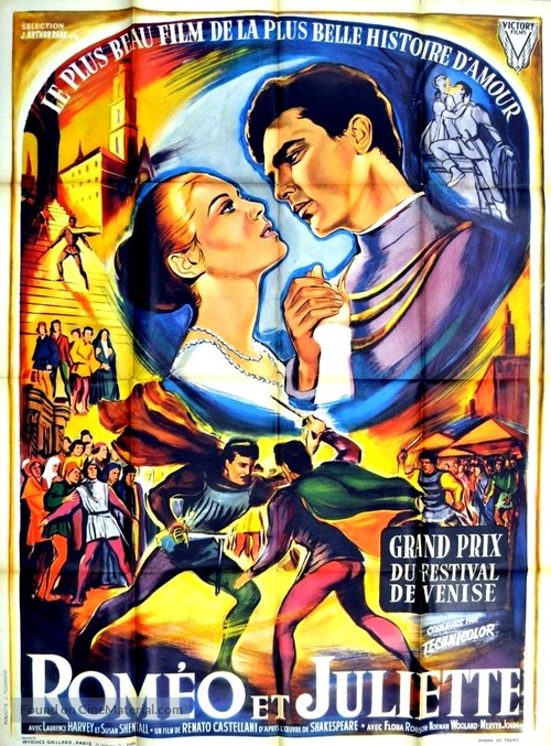 Romeo and Juliet - French Movie Poster