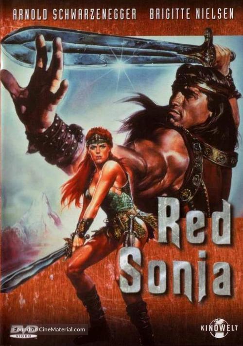 Red Sonja - German DVD movie cover