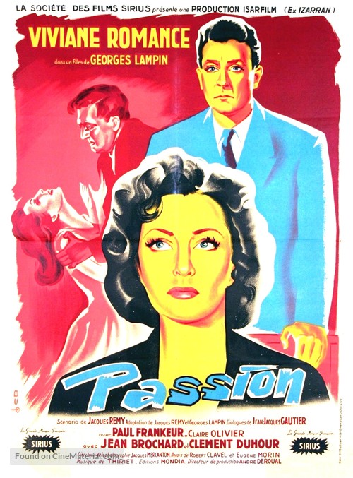 Passion - French Movie Poster