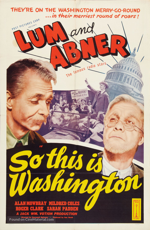 So This Is Washington - Movie Poster